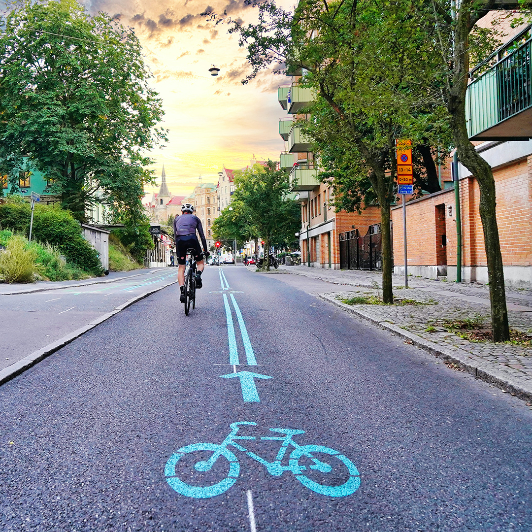 Goteborg strada bici